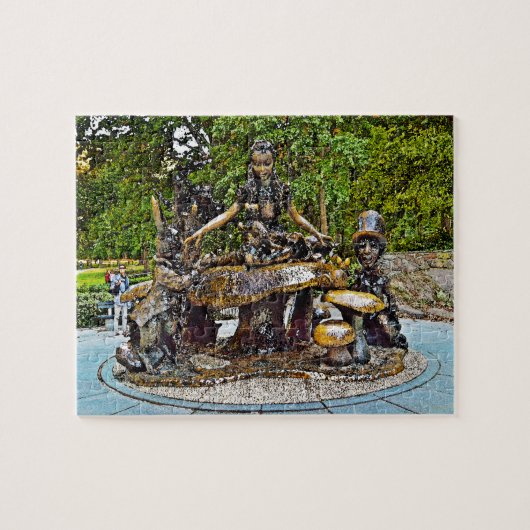 Alice in Wonderland Central Park. Legpuzzel (Horizontaal)