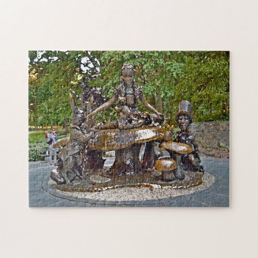 Alice in Wonderland Central Park. Legpuzzel (Horizontaal)