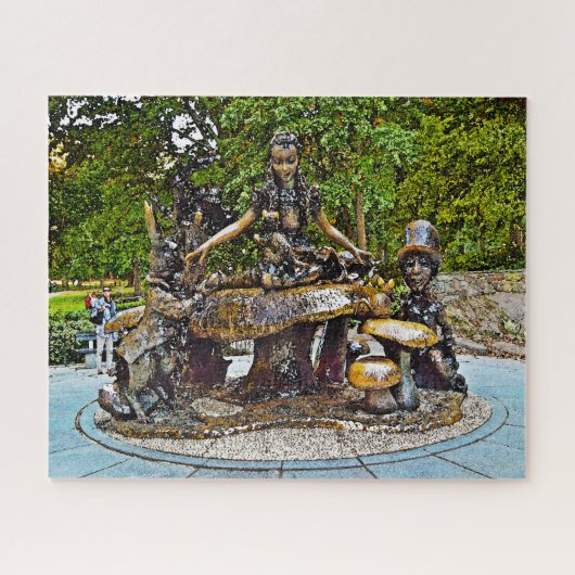 Alice in Wonderland Central Park. Legpuzzel (Horizontaal)