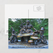 Alice in Wonderland - Central Park NYC #2 Briefkaart (Voorkant / Achterkant)