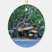 Alice in Wonderland - Central Park NYC #2 Keramisch Ornament (Links)