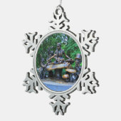Alice in Wonderland - Central Park NYC #2 Tin Sneeuwvlok Ornament (Rechts)