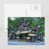 Alice in Wonderland - Central Park NYC Briefkaart (Voorkant / Achterkant)
