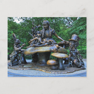 Alice in Wonderland - Central Park NYC Briefkaart