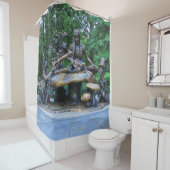 Alice in Wonderland - Central Park NYC Douchegordijn (In situ)