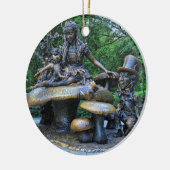 Alice in Wonderland - Central Park NYC Keramisch Ornament (Links)