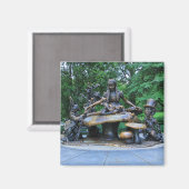 Alice in Wonderland - Central Park NYC Magneet (Voorkant / Achterkant)