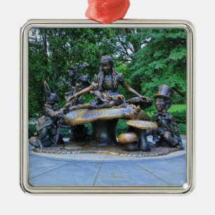 Alice in Wonderland - Central Park NYC Metalen Ornament