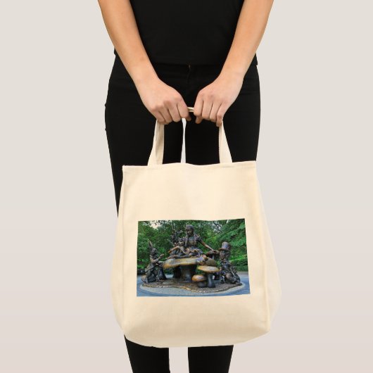 Alice in Wonderland - Central Park NYC Tote Bag (Voorkant (product))