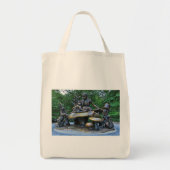 Alice in Wonderland - Central Park NYC Tote Bag (Voorkant)
