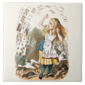 Alice in Wonderland Ceramic Tile Tegeltje (Voorkant)