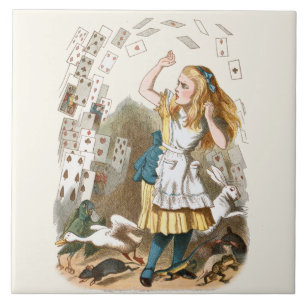 Alice in Wonderland Ceramic Tile Tegeltje