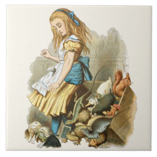 Alice in Wonderland Ceramic Tile Tegeltje