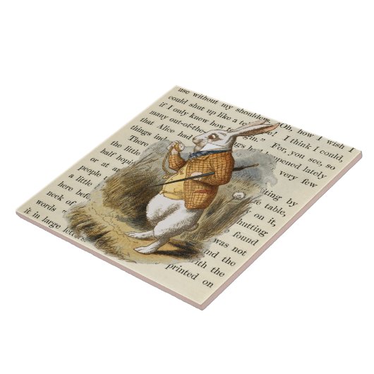  Alice in Wonderland Ceramic Tile Tegeltje (Zijkant)