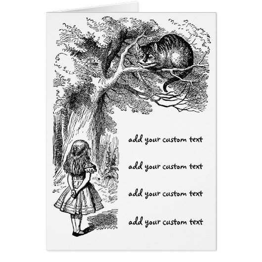 Alice in Wonderland, Cheshire Cat (Voorkant)