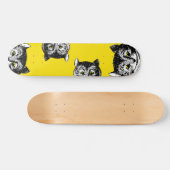  Alice in Wonderland Cheshire Cat Art Deck Persoonlijk Skateboard (Horizontaal)