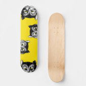  Alice in Wonderland Cheshire Cat Art Deck Persoonlijk Skateboard (Voorkant)