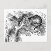  Alice in Wonderland, Cheshire Cat Briefkaart (Voorkant)