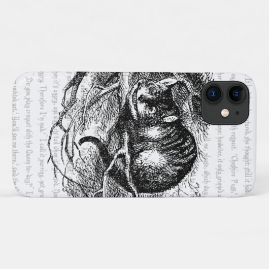Alice in Wonderland | Cheshire Cat Case-Mate iPhone Case (Achterkant (horizontaal))