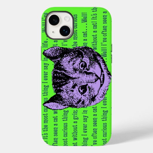 Alice in Wonderland Cheshire Cat Case-Mate iPhone Case (Achterkant)