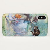 Alice in Wonderland Cheshire Cat Case-Mate iPhone Case (Achterkant (horizontaal))
