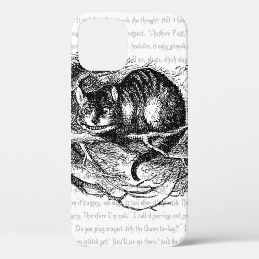 Alice in Wonderland | Cheshire Cat Case-Mate iPhone Case (Achterkant)