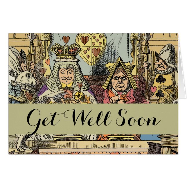 Alice in Wonderland Cheshire Cat Characters (Voorkant Horizontaal)