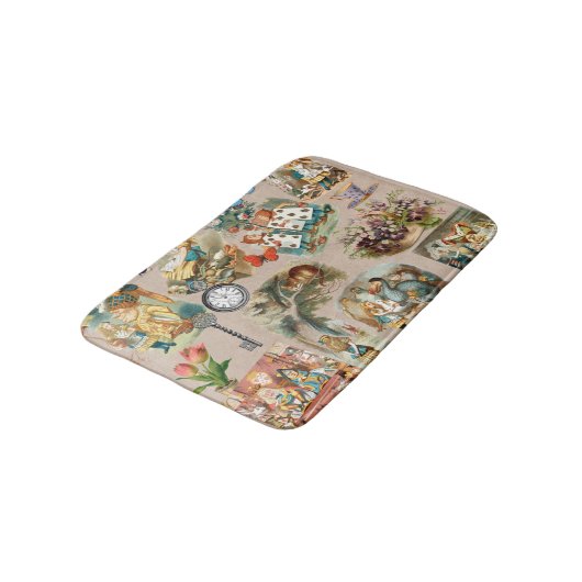 Alice in Wonderland Cheshire Cat Characters Badmat (Gekanteld)