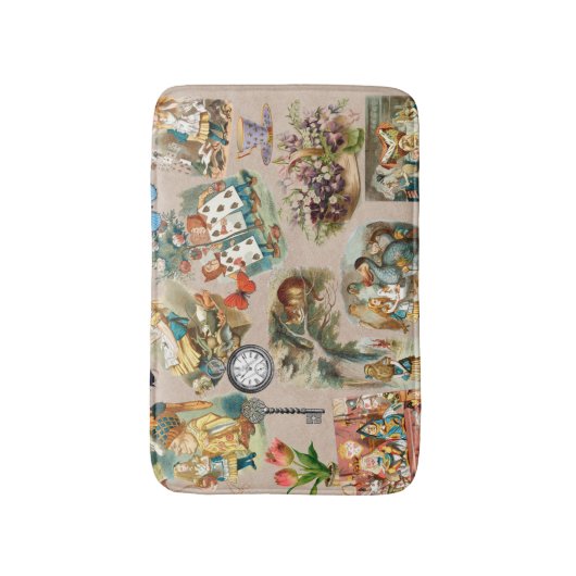 Alice in Wonderland Cheshire Cat Characters Badmat (Voorkant Verticaal)