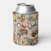 Alice in Wonderland Cheshire Cat Characters Blikjeskoeler (Blikje Achterkant)