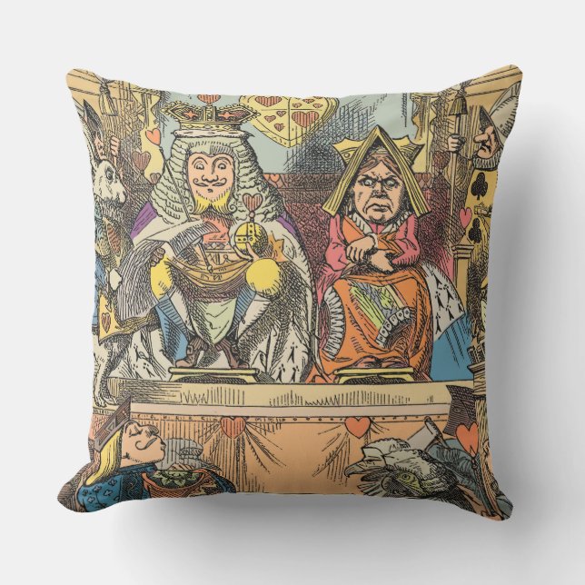 Alice in Wonderland Cheshire Cat Characters Buitenkussen (Voorkant)