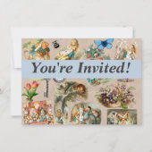 Alice in Wonderland Cheshire Cat Characters Kaart (Voorkant)