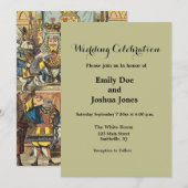 Alice in Wonderland Cheshire Cat Characters Kaart (Voorkant / Achterkant)