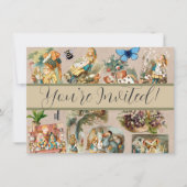 Alice in Wonderland Cheshire Cat Characters Kaart (Voorkant)