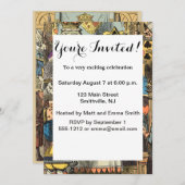 Alice in Wonderland Cheshire Cat Characters Kaart (Voorkant / Achterkant)