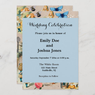 Alice in Wonderland Cheshire Cat Characters Kaart