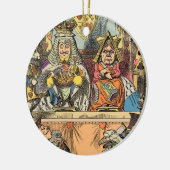 Alice in Wonderland Cheshire Cat Characters Keramisch Ornament (Links)