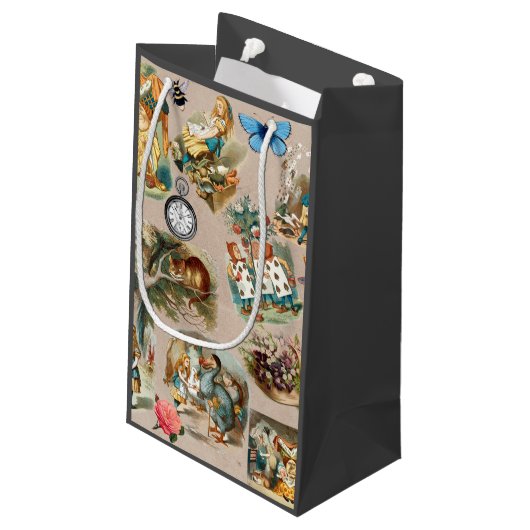 Alice in Wonderland Cheshire Cat Characters Klein Cadeauzakje (Achterkant Gekanteld)