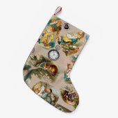 Alice in Wonderland Cheshire Cat Characters Kleine Kerstsok (Voorkant (Hangend))