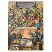 Alice in Wonderland Cheshire Cat Characters Klembord (Voorkant)