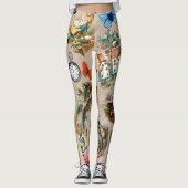 Alice in Wonderland Cheshire Cat Characters Leggings (Voorkant)