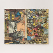 Alice in Wonderland Cheshire Cat Characters Legpuzzel (Horizontaal)