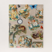 Alice in Wonderland Cheshire Cat Characters Legpuzzel (Verticaal)