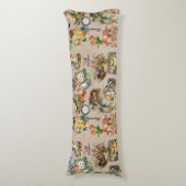 Alice in Wonderland Cheshire Cat Characters Lichaamskussen (Voorkant Verticaal)
