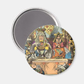 Alice in Wonderland Cheshire Cat Characters Magneet (Voorkant / Achterkant)