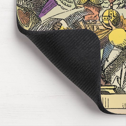 Alice in Wonderland Cheshire Cat Characters Muismat (Hoek)