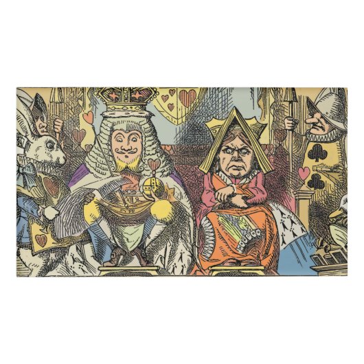 Alice in Wonderland Cheshire Cat Characters Naambadge (Voorkant)