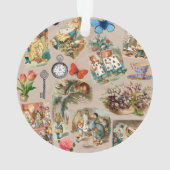 Alice in Wonderland Cheshire Cat Characters Ornament (achterkant)