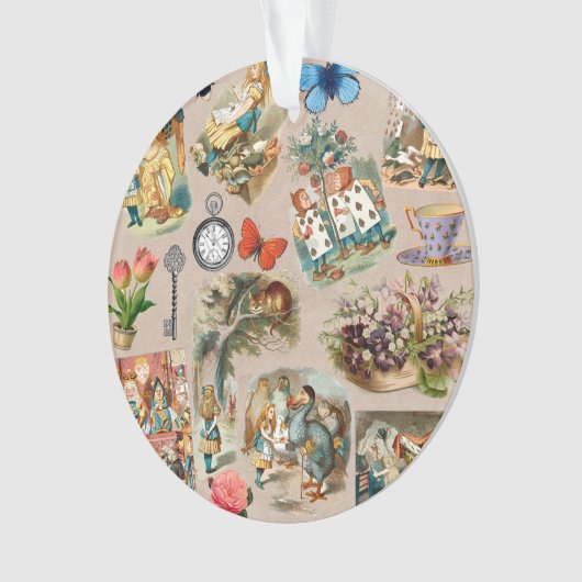 Alice in Wonderland Cheshire Cat Characters Ornament (voorkant)