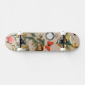 Alice in Wonderland Cheshire Cat Characters Persoonlijk Skateboard (Horizontaal)